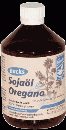 Backs Sojaöl & Oregano 500ml