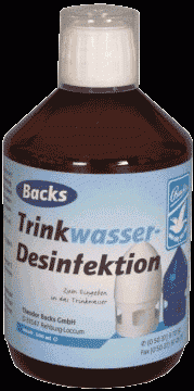 Backs Trinkwasserdesinfektion 500ml