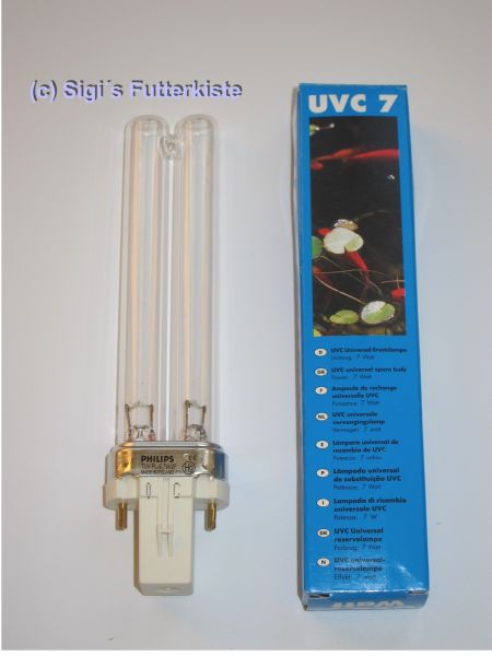 UVC Ersatzlampe PL-S 7W
